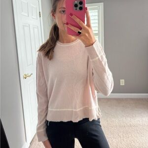 Light Pink Cashmere Sweater